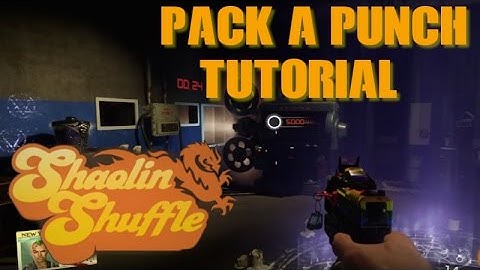 All Pack-a- Punch Parts Locations Shaolin Shuffle Tutorial Guide (Infinite Warfare Zombies)