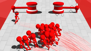 Crowd runners by voodoo all levels 10 gameplay walkthrough part 1