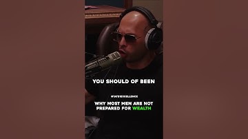 Andrew Tate on why most men are not prepared for wealth
