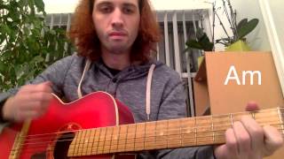 Chord Progression - Am G F E