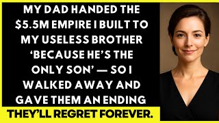 My Dad Handed The $5.5M Empire I Built To My Useless Brother ‘Because He’s The Only Son’ — So I...