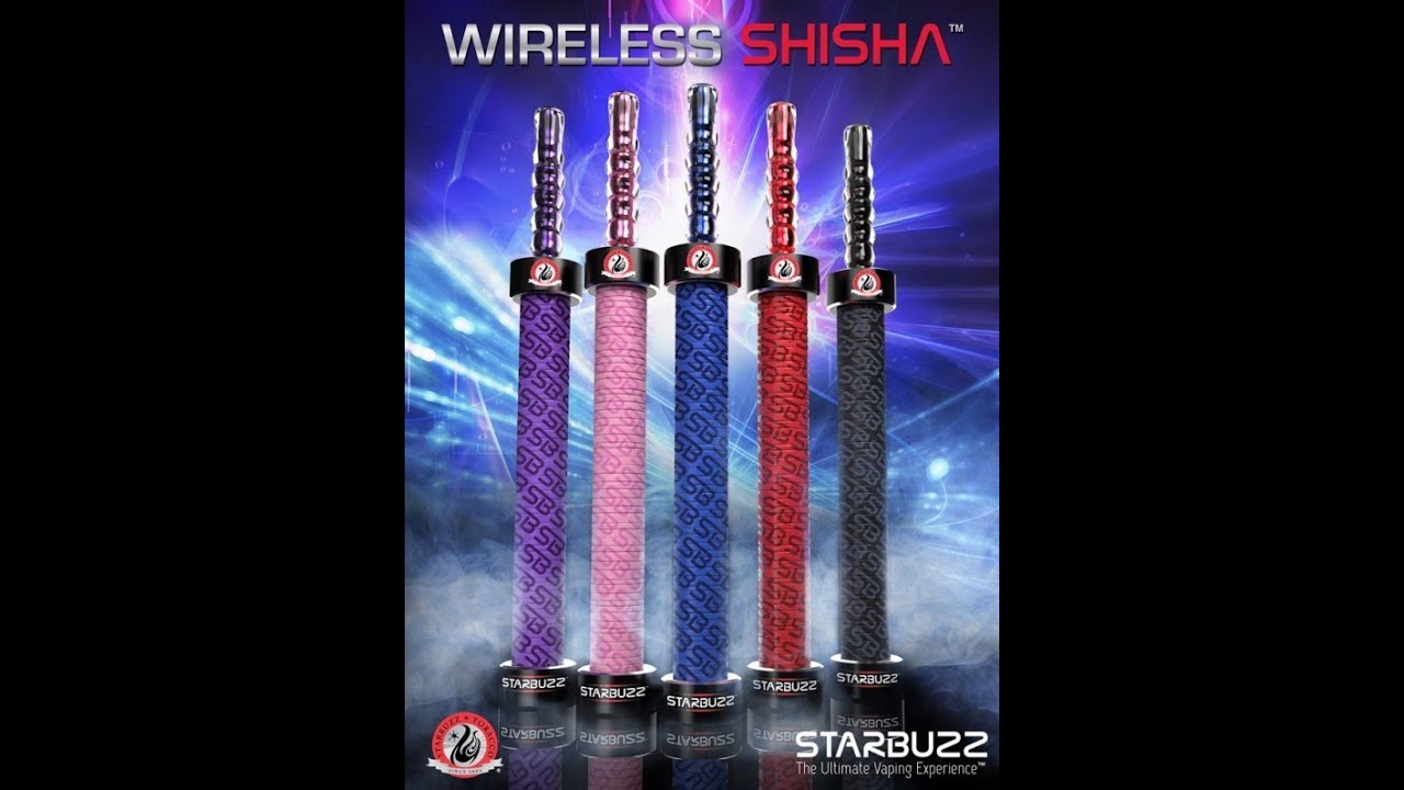 Starbuzz EHose Wireless Shisha 2014 Electronic Vaping Hookah YouTube