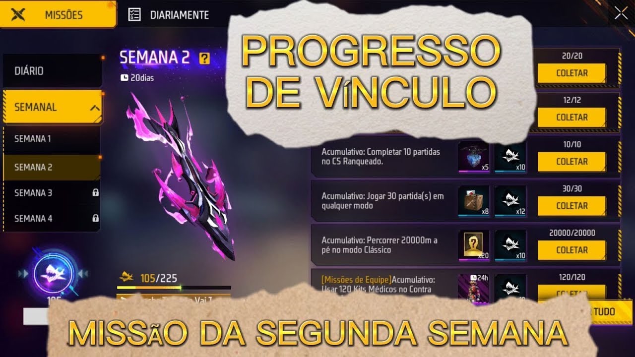 Garena Free Fire Brasil on X: O novo Sistema de Vínculo de