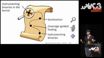 36C3 -  No source, no problem! High speed binary fuzzing