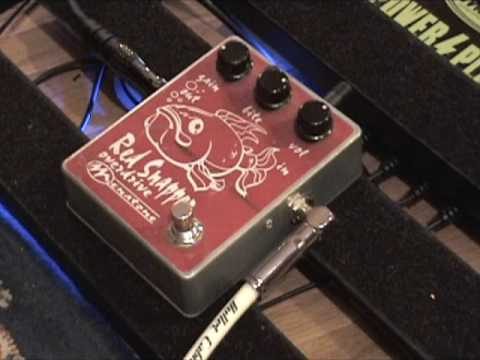 Red Snapper handwired version guitar effects pedal demo - YouTube
