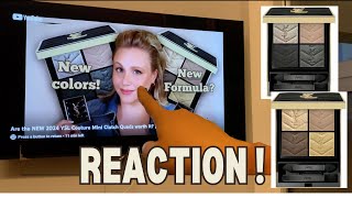 NEW YSL Clutch Eyeshadows! Reaction to first live swatches!