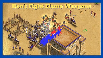 Flame Weapons DELETES EVERYTHING | Shadowfax (Loki) vs Matreiuss (Isis) #aom #ageofempires