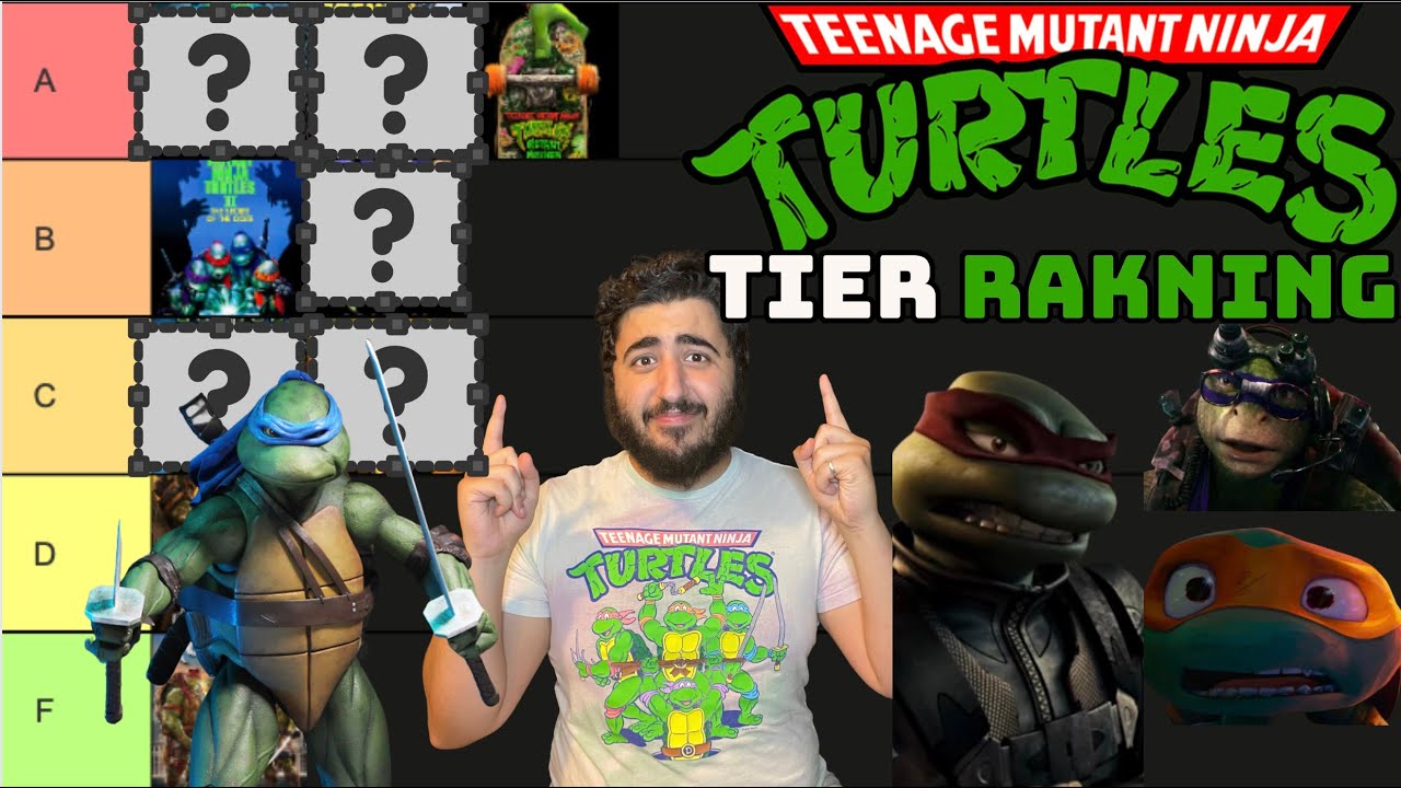 Ninja Turtles Movies Ranked: From 1990 to 2023's Mutant Mayhem