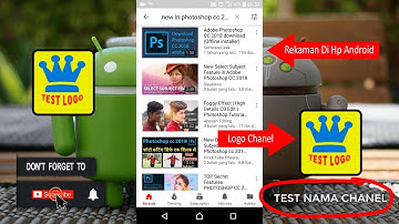 Animasi klik subscribe buat Hasil Rekaman Android part 1