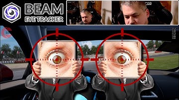 AI Powered EYE and HEAD tracking! | Beam Eye Tracker [SETUP/REVIEW] TESTED for SIM RACING!