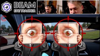 AI Powered EYE and HEAD tracking! | Beam Eye Tracker [SETUP/REVIEW] TESTED for SIM RACING!