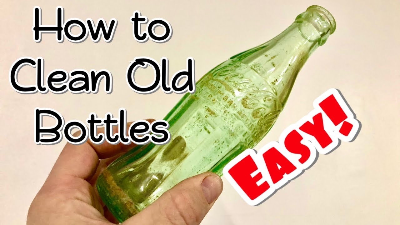 How to Clean Antique Bottles (with Acid)