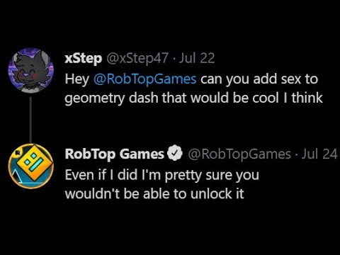 Robtop being a SAVAGE for 10 minutes