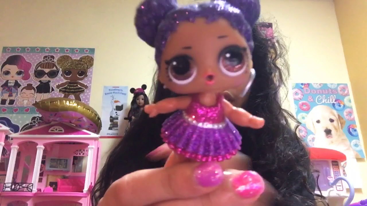 LOL surprise doll purple queen - YouTube