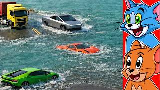 Cars vs Deep Water FAILS COMPILATION
