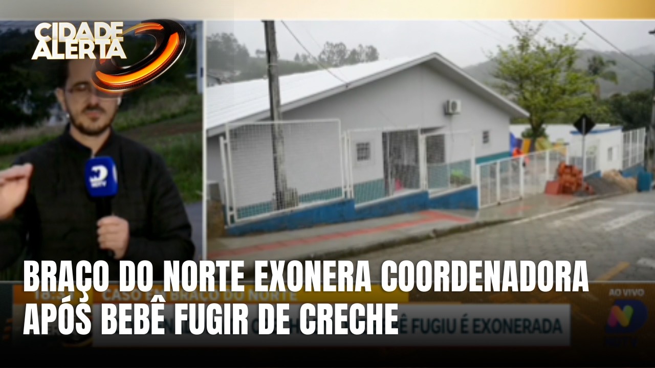 Caso de bebê que fugiu de creche em Braço do Norte tem atualização