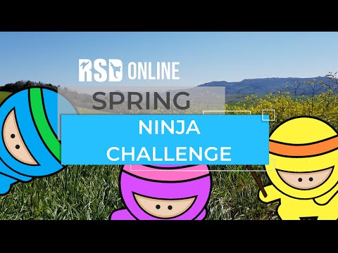 Spring Ninja Challenge - Virtual Fitness Activity (Get Active Games)