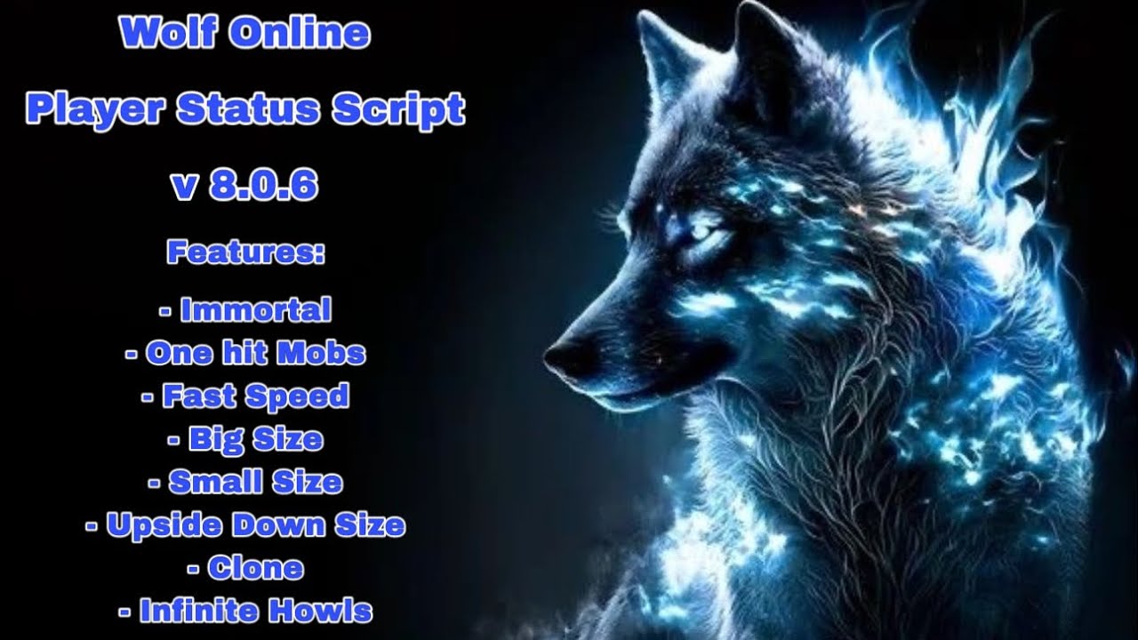 [Link] Wolf Online Stats Script v8.0.6 by LanceTheTitan - YouTube