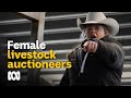 Australia's pioneering young female livestock auctioneers | Landline | ABC Australia