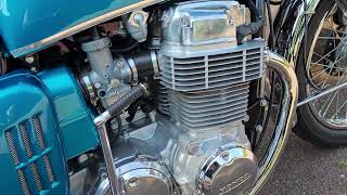 Honda CB750 K0 Candy Green blue