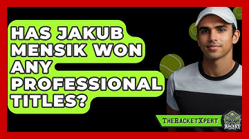 Has Jakub Mensik Won Any Professional Titles? - The Racket Xpert