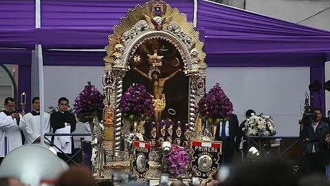 Peru celebrates Lord of Miracles, South America's largest religious processions