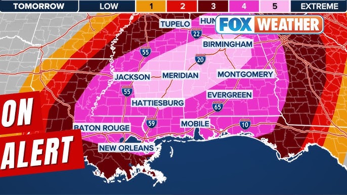 Millions Brace For Tornado Outbreak As Highest Severe Weather Risk Level Issued On Saturday - YouTube