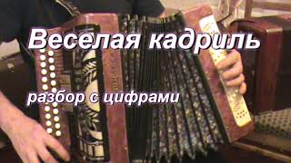 Московская Кадриль Разбор С Цифрами