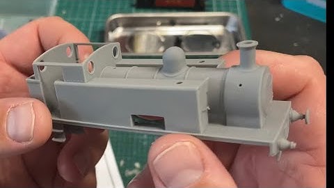 Hardy’s Hobbies Hudswell Clarke 3D printed loco build.