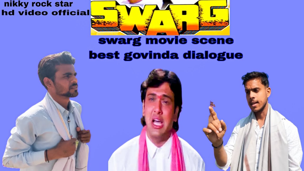 swarg movie rajesh khanna govinda best dialogue1990 sense 