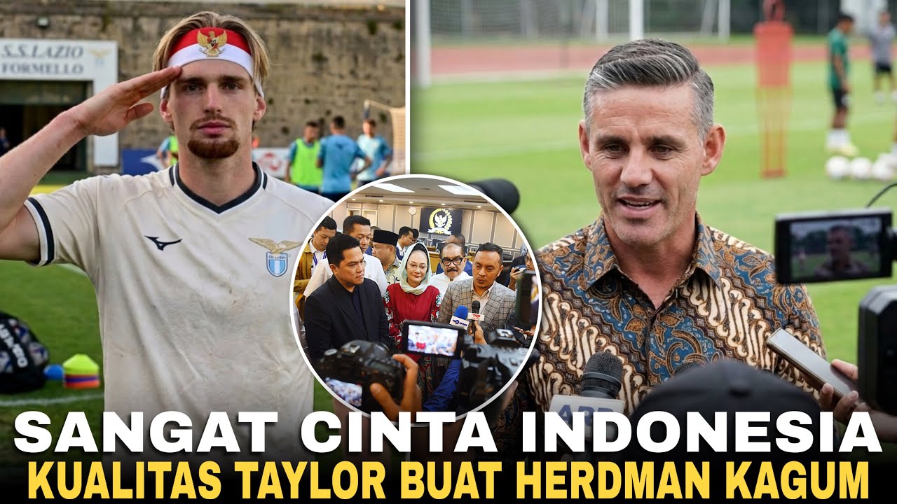 SANGAT CINTA INDONESIA! Kenneth Taylor tak sabar bermain untuk Indonesia•Herdman mengaku kagum!