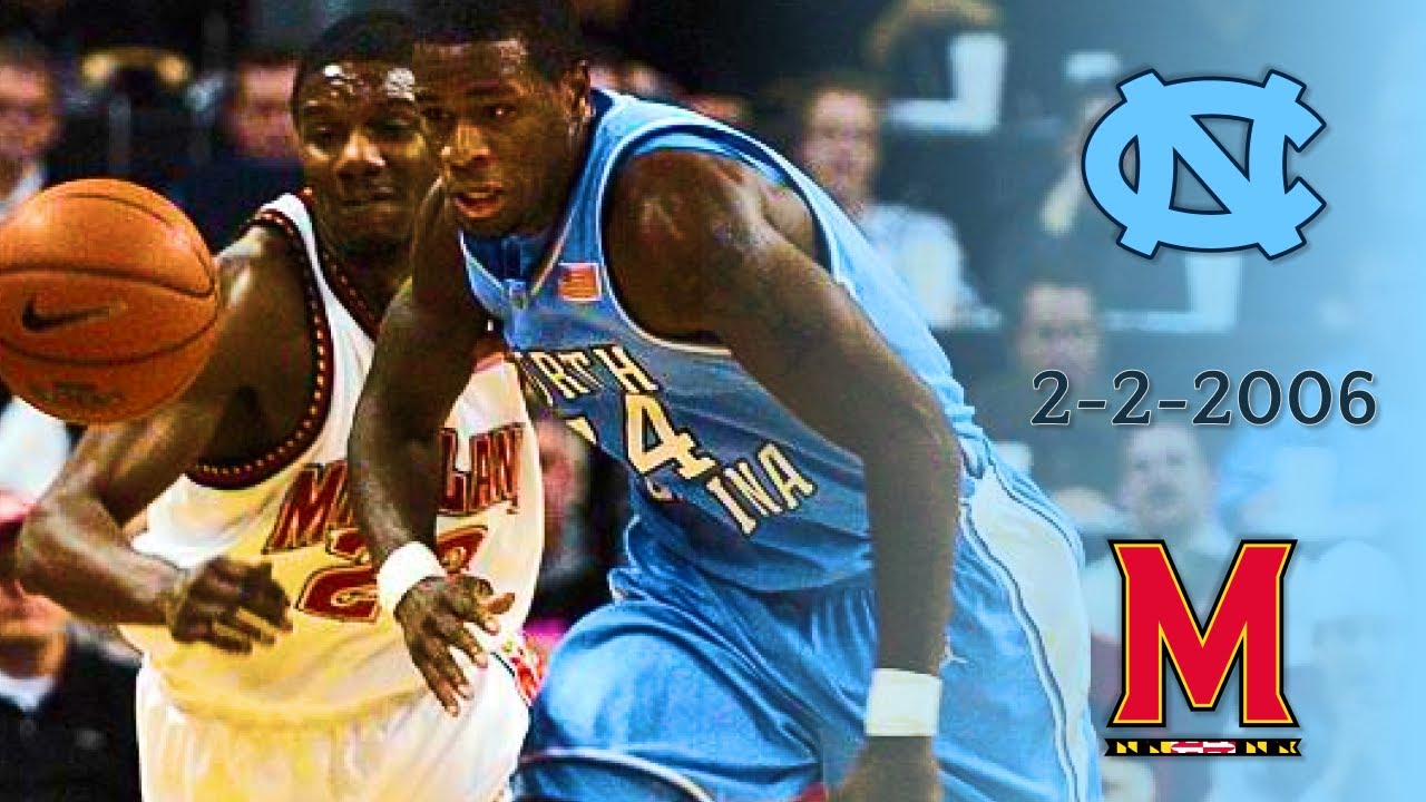 UNC Basketball: North Carolina at #23 Maryland | 2-2-2006 | Full Game
