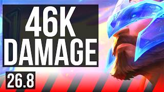 PANTHEON vs MORDEKAISER (TOP) | 46K damage | EUW Master | 26.8
