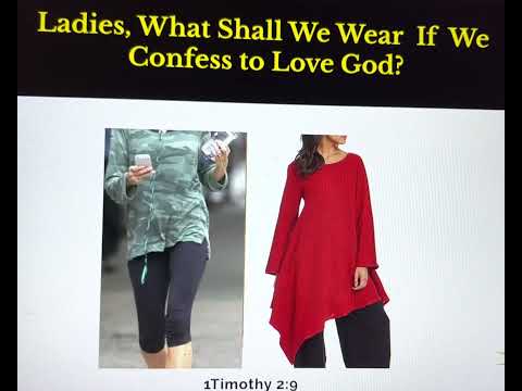 Fifteen Reasons Godly Women DO NOT Wear Yoga Pants In Public!!!