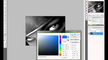 Adobe Photoshop CS3 Change Eye Colour Tutorial