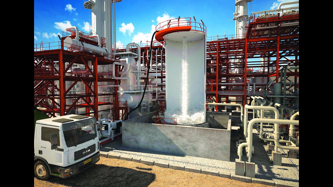 Onshore Plant Pre-Commissioning Animation