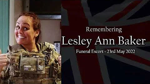 Lesley Ann Baker (Atkinson) - Funeral Escort - 23r...