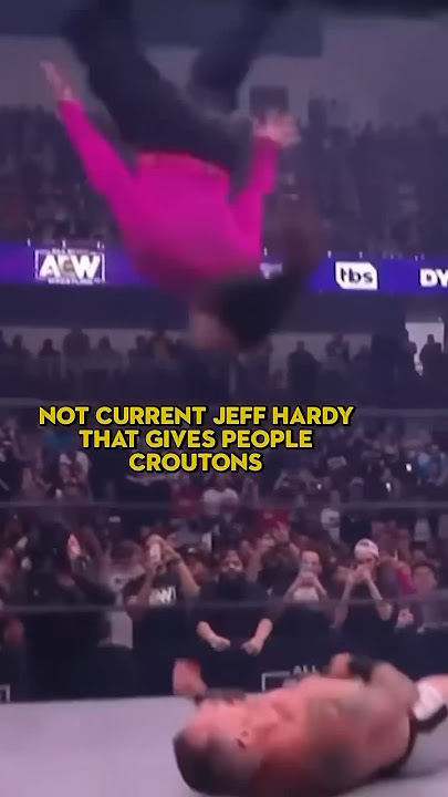 Jeff Hardy’s Swanton Bomb Is Now The “Crouton” Bomb? 😂