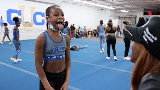 NO CHEWING GUM ON THE CHEER MAT!!