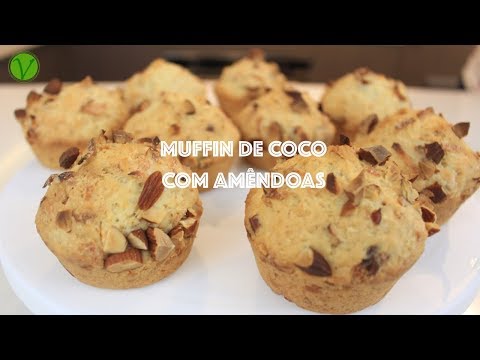 Vídeo: Como Fazer Muffins De Coco