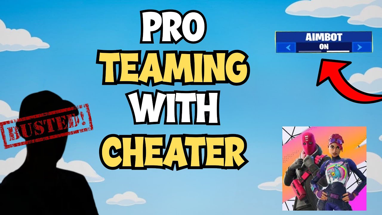 Spectating a PRO teaming with a Cheater