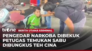 Pengedar Berseragam Ojol Ditangkap, Bukti Sabu 3 Kilogram Diamankan | Berita Utama Kriminal
