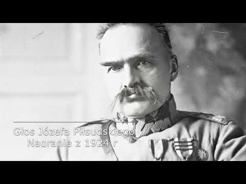 oryginalny głos Józefa Piłsudskiego oczyszczony przez AI , 1924