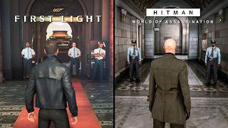 007 First Light vs Hitman 3 (World of Assassination) - Details & Gameplay Comparison