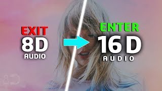 Taylor Swift - Lover (16D Audio) (NOT 8D,9D)