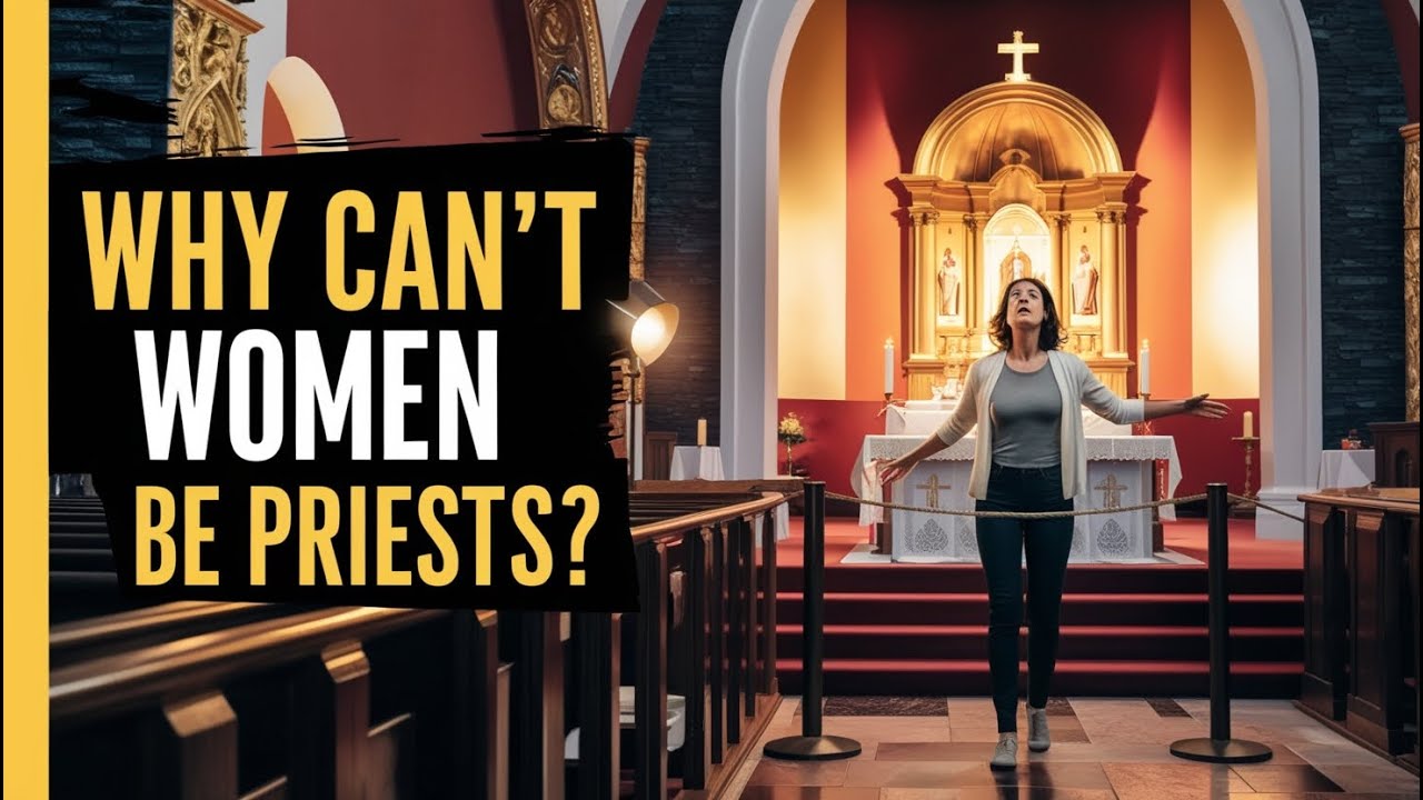 Why Can’t Women Be Priests  The Catholic Answer No One Likes to Hear   Made with Clipchamp