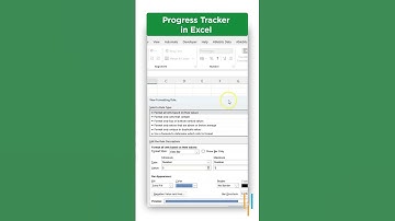 🔥 Progress Tracker In Excel #Shorts #Simplilearn