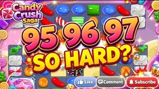 Candy Crush Saga 95 to 97 - Can You Complete? ✅#candycrushfriendssaga 