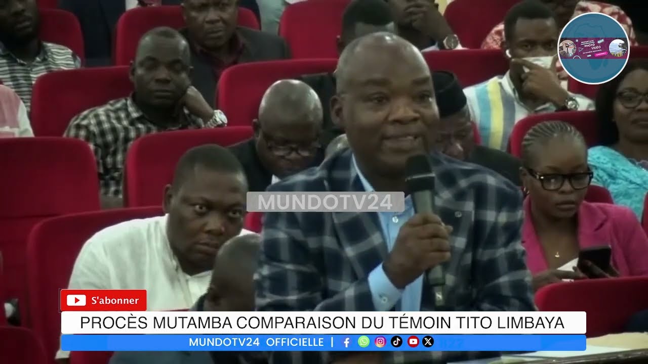 PROCÈS MUTAMBA COMPARAISON DU TÉMOIN TITO LIMBAYA