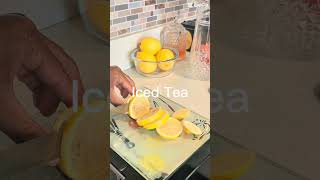 ☀️Perfect brew for hot days! #icedtea #tea